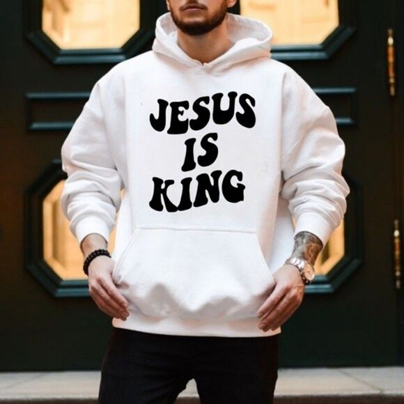Jesus is King Hoodie - Picture 1 of 2